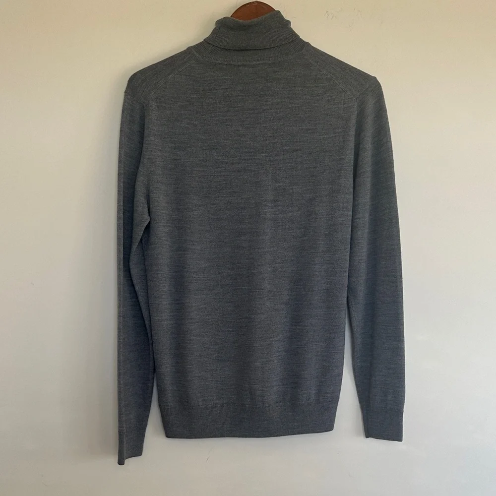 Saks Fifth Avenue Charcoal Turtleneck Sweater